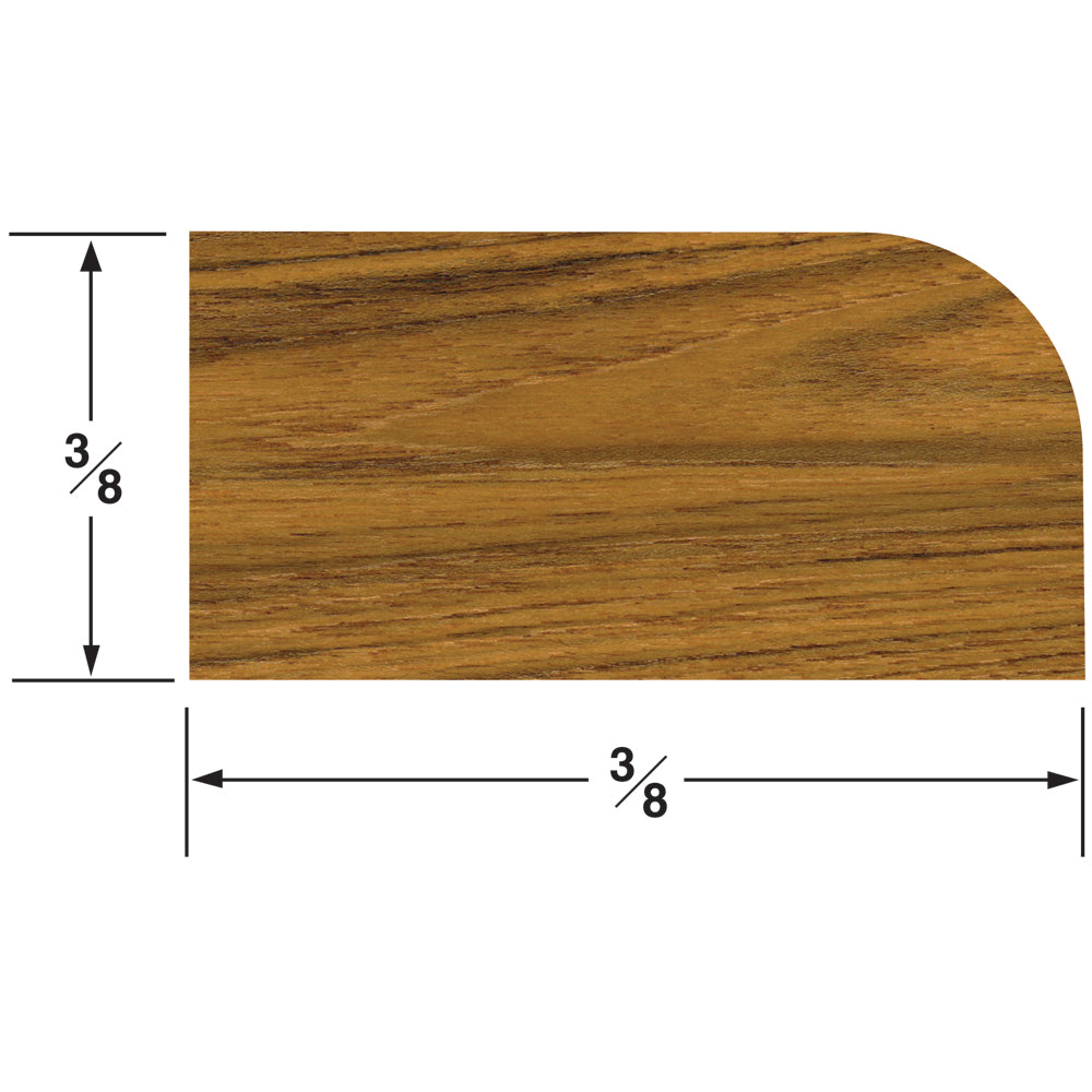 Whitecap Teak Stop Molding Small  5 60854