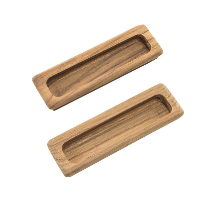 Whitecap Teak Large Rectangular Drawer Pull  412L  2 Pack 60142A