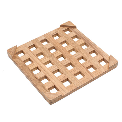 Whitecap Teak Large Square Trivet  8 62421