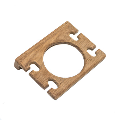 Whitecap Teak Glass  Toothbrush Holder 62312