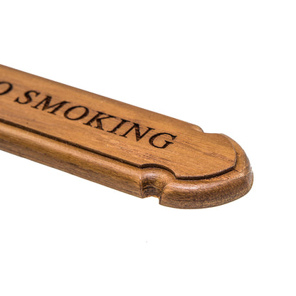 Whitecap Teak No Smoking Name Plate 62672