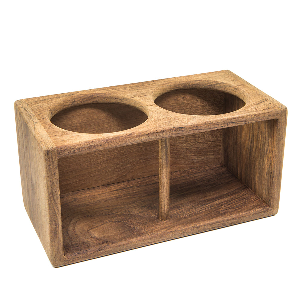 Whitecap Teak 2Drink Rack 62610