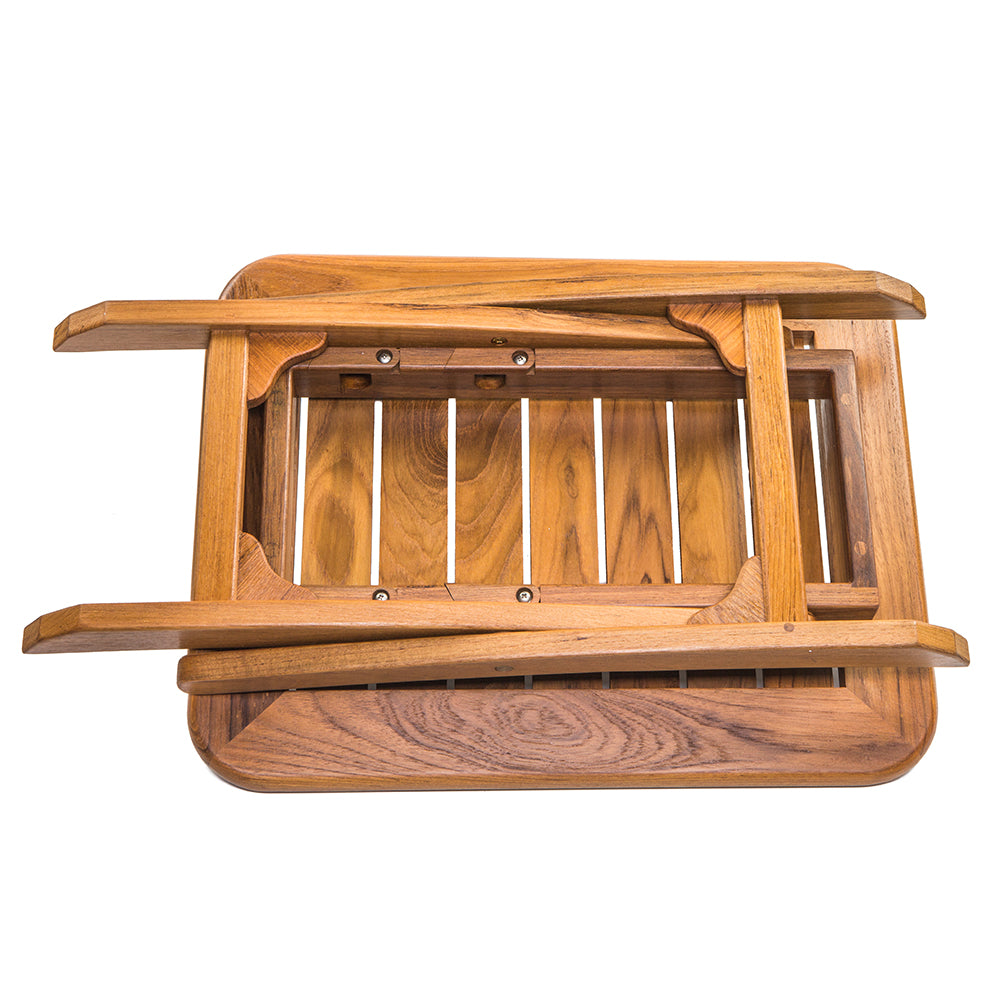 Whitecap Teak Small Adjustable Slat Top Table 60028