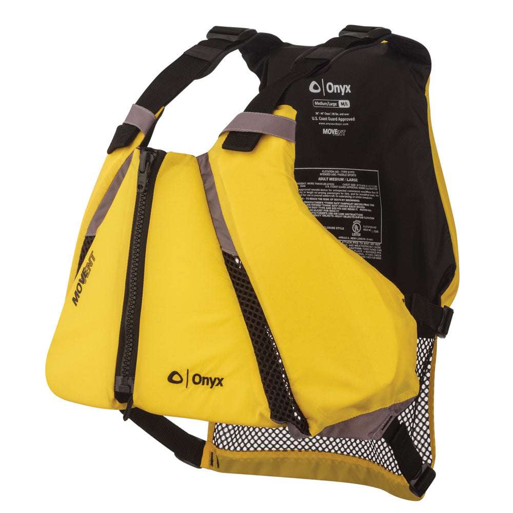 Onyx MoveVent Curve Paddle Sports Life Vest  XSS 12200030002014