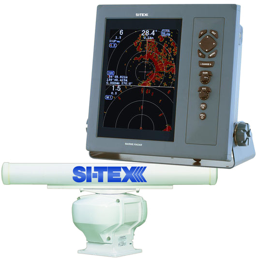 SITEX Professional Dual Range Radar w12kW 45 Open Array  104 Color TFT LCD Display T2010A4