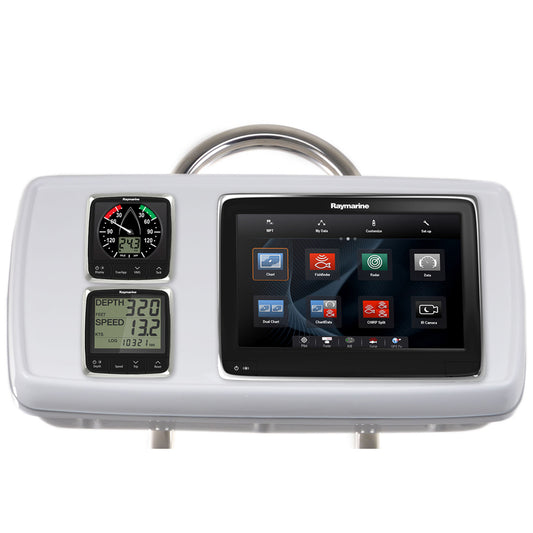 NavPod GP117004 SystemPod PreCut fRaymarine a125a127a128  2 Instruments f95 Wide Guard GP117004