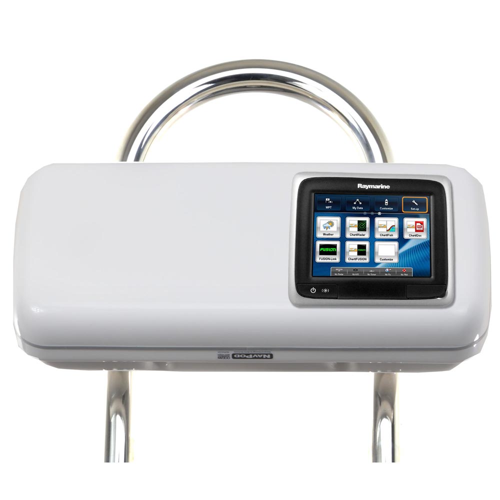 NavPod GP1507 SystemPod PreCut fRaymarine a65a67a68 wSpace On The Left f95 Wide Guard GP1507