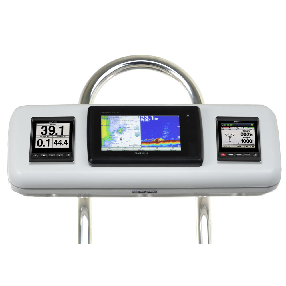 NavPod GP1603 SystemPod PreCut fGarmin 720721 740740s 741721xs741xs 70s70dv  2 Instruments f95 Wide Guard GP1603
