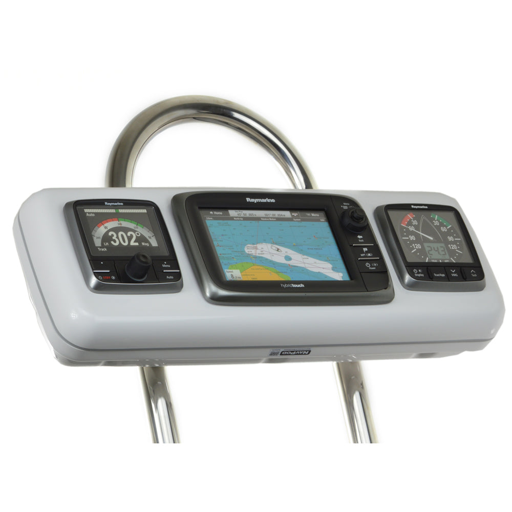 NavPod GP1604 SystemPod PreCut fRaymarine e7e7D  2 Instruments f95 Wide Guard GP1604