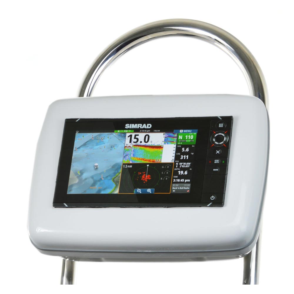 NavPod GP205013 SailPod PreCut fSimrad NSS9 evo2 or BG Zeus 9 f12 Wide Guard GP205013