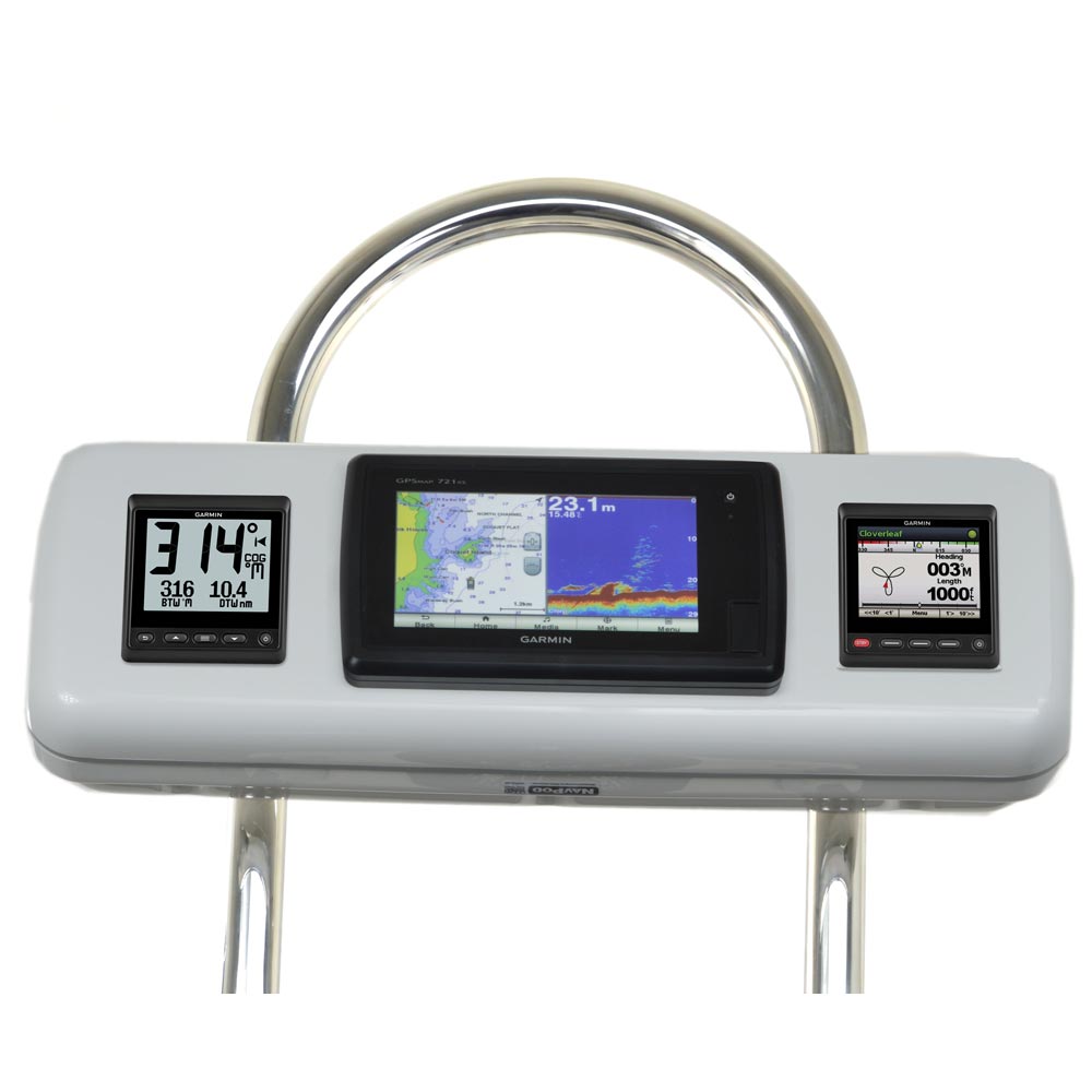 NavPod GP2603 SystemPod PreCut fGarmin 720721  740740s  741721xs  70s70dv  2 Instruments f12 Wide Guard GP2603