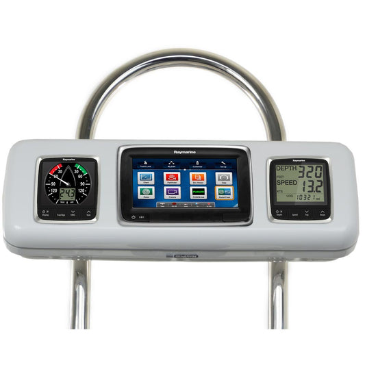 NavPod GP2605 SystemPod PreCut fRaymarine a75  a77  a78  2 Instruments f12 WIde Guard GP2605