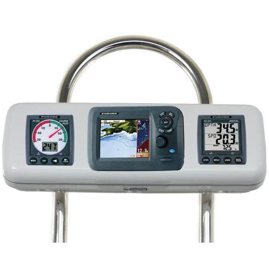 NavPod GP2607 SystemPod PreCut fFuruno GP1670GP1670F 57  2 Instruments f12 Wide Guard GP2607