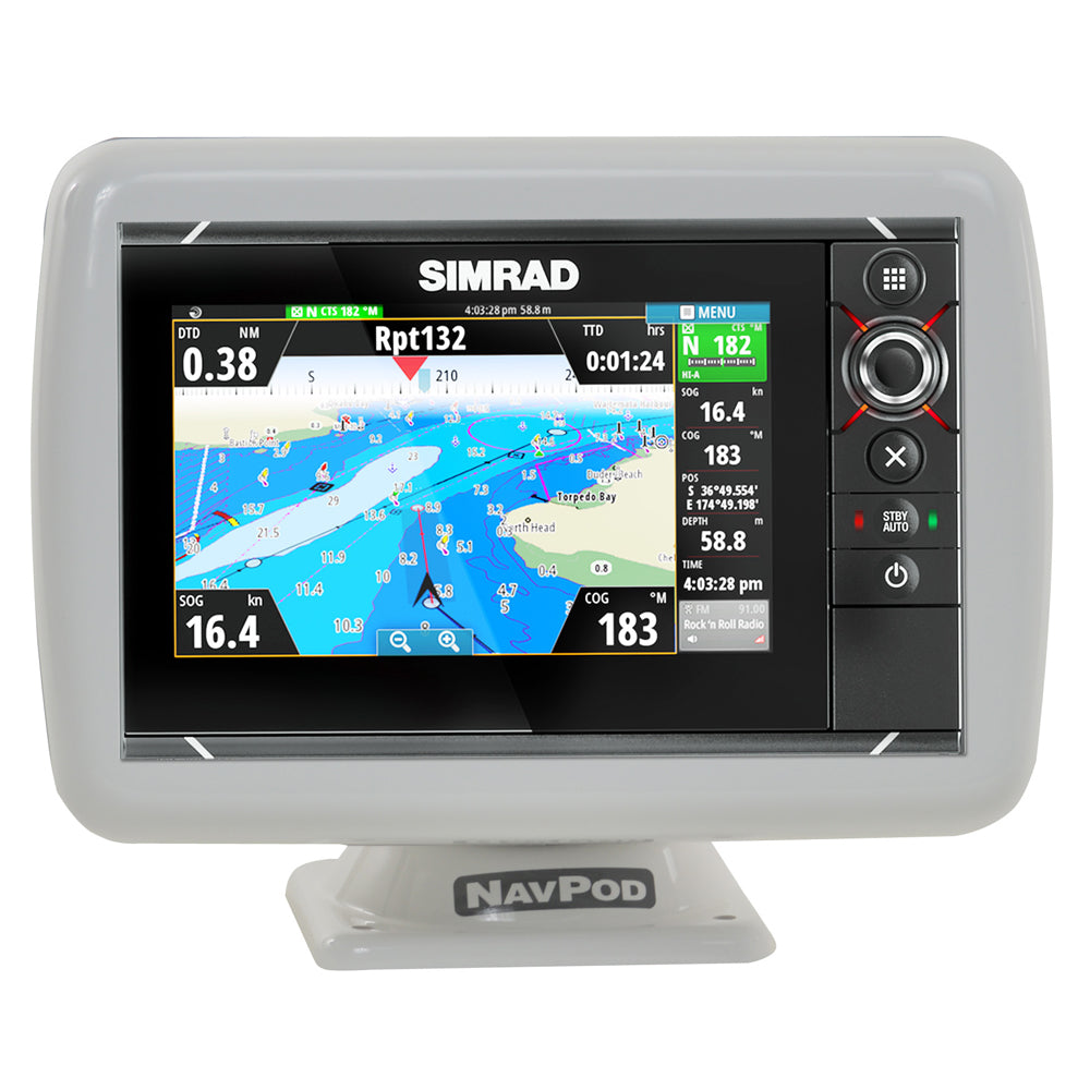 NavPod PP4406 PowerPod PreCut fSimrad NSS7 evo2 or BG Zeus 7 PP4406