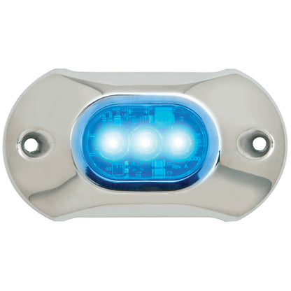 Attwood Light Armor Underwater LED Light  3 LEDs  Blue 65UW03B7