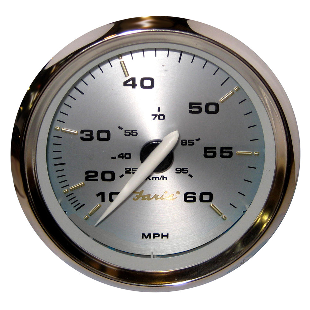 Faria Kronos 4 Speedometer  60MPH Mechanical 39009