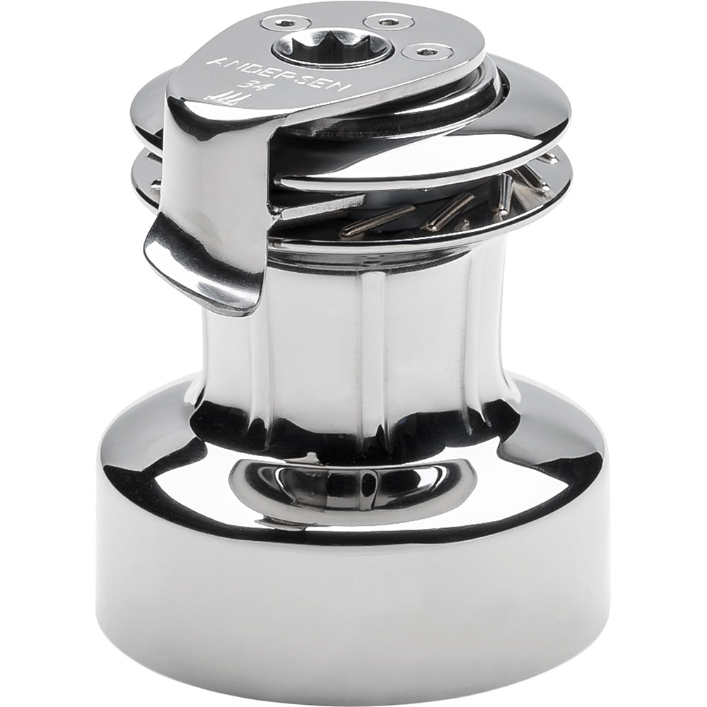 ANDERSEN 34 ST FS  2Speed SelfTailing Manual Winch  Full Stainless Steel RA2034010000