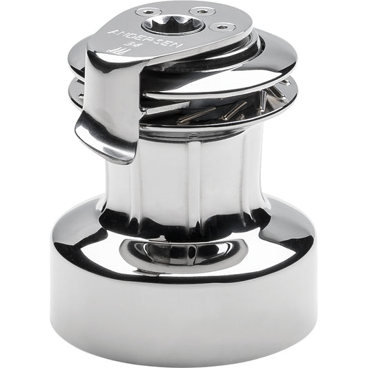 ANDERSEN 34 ST FS  2Speed SelfTailing Manual Winch  Full Stainless Steel RA2034010000