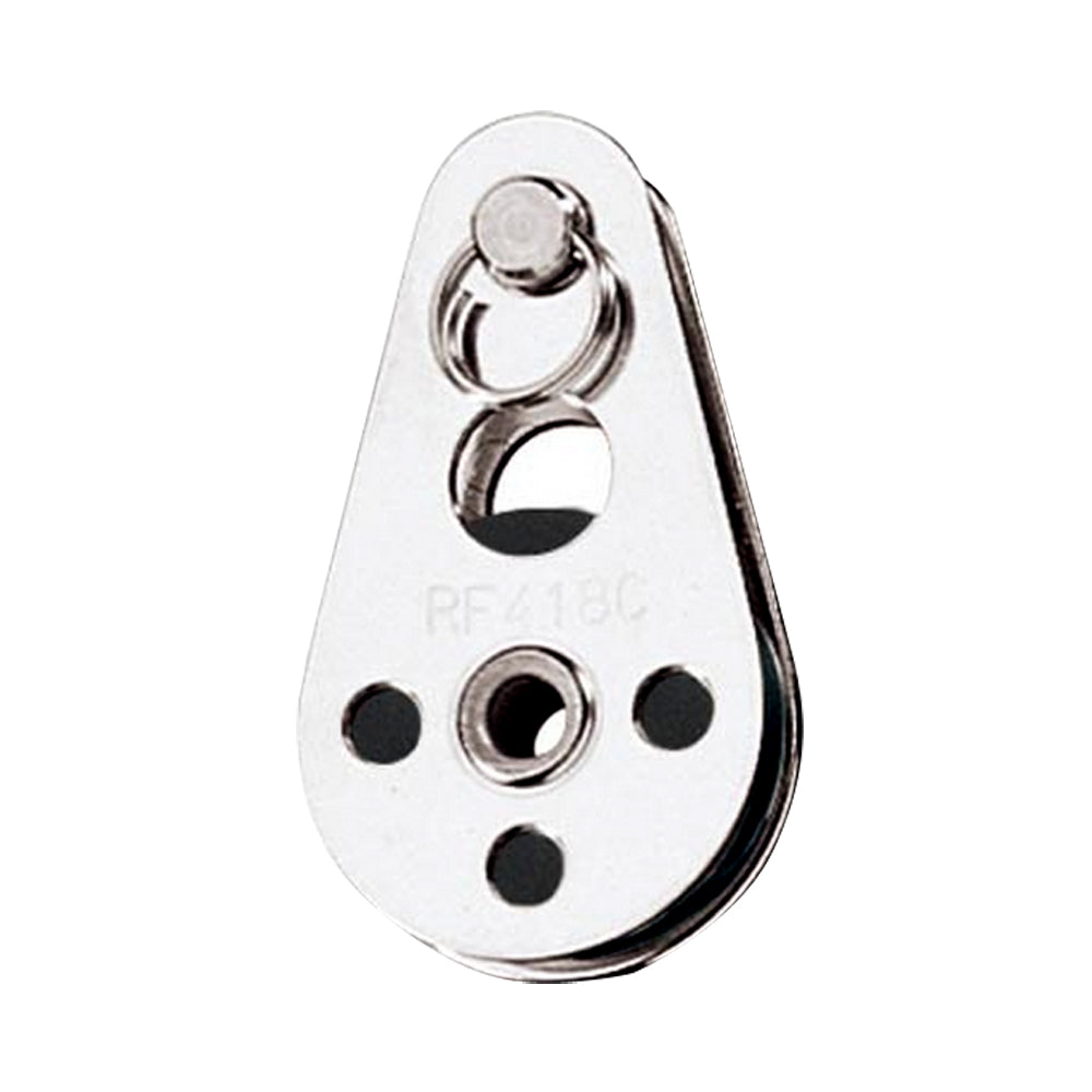 Ronstan Wire Block wRemovable Clevis Pin Head  Nylatron Sheave  25mm 1 Sheave Diameter RF418C