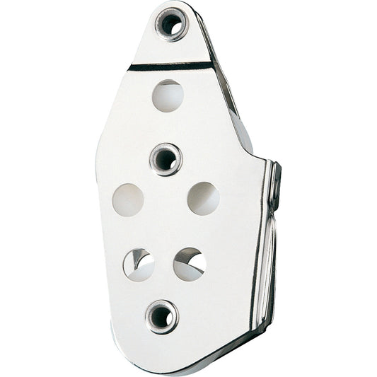Ronstan Series 30 Fiddle Block  Narrow wTube Rivet Head  VJam Cleat RF187