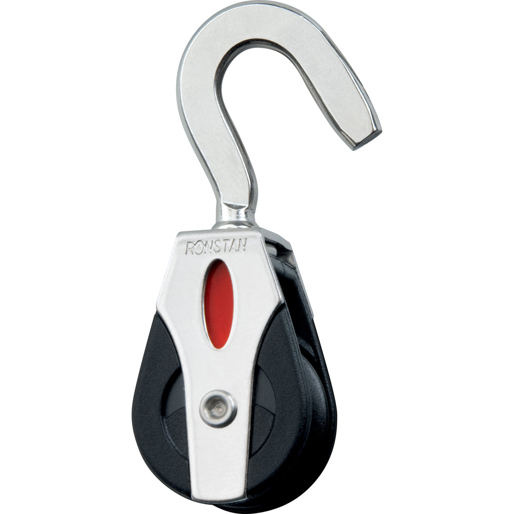 Ronstan Series 20 Ball Bearing Block  Swivel Hook Head RF20180