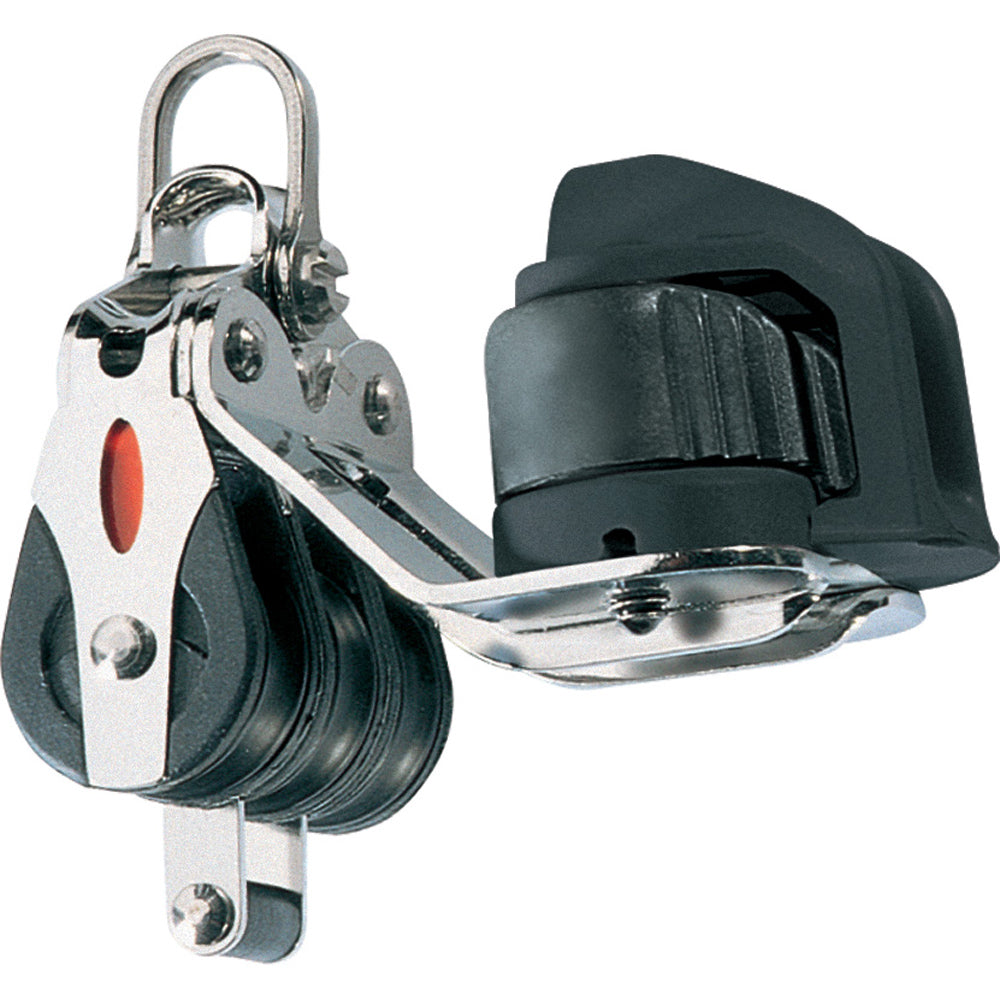 Ronstan Series 20 Ball Bearing Block  Triple  Becket  Cam Cleat  2Axis Shackle Head RF20332