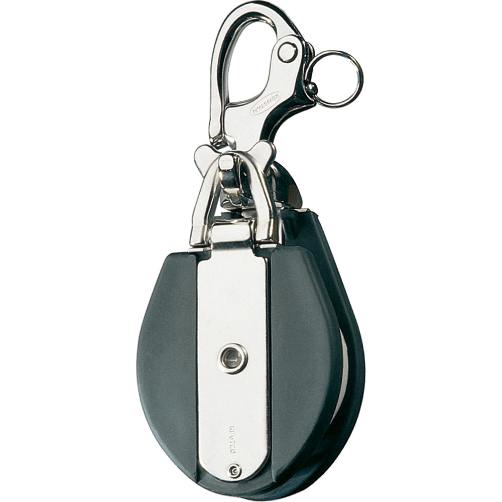 Ronstan Snatch Block Acetal Sheave  Single  12mm 12 Max Rope Diameter RF6720