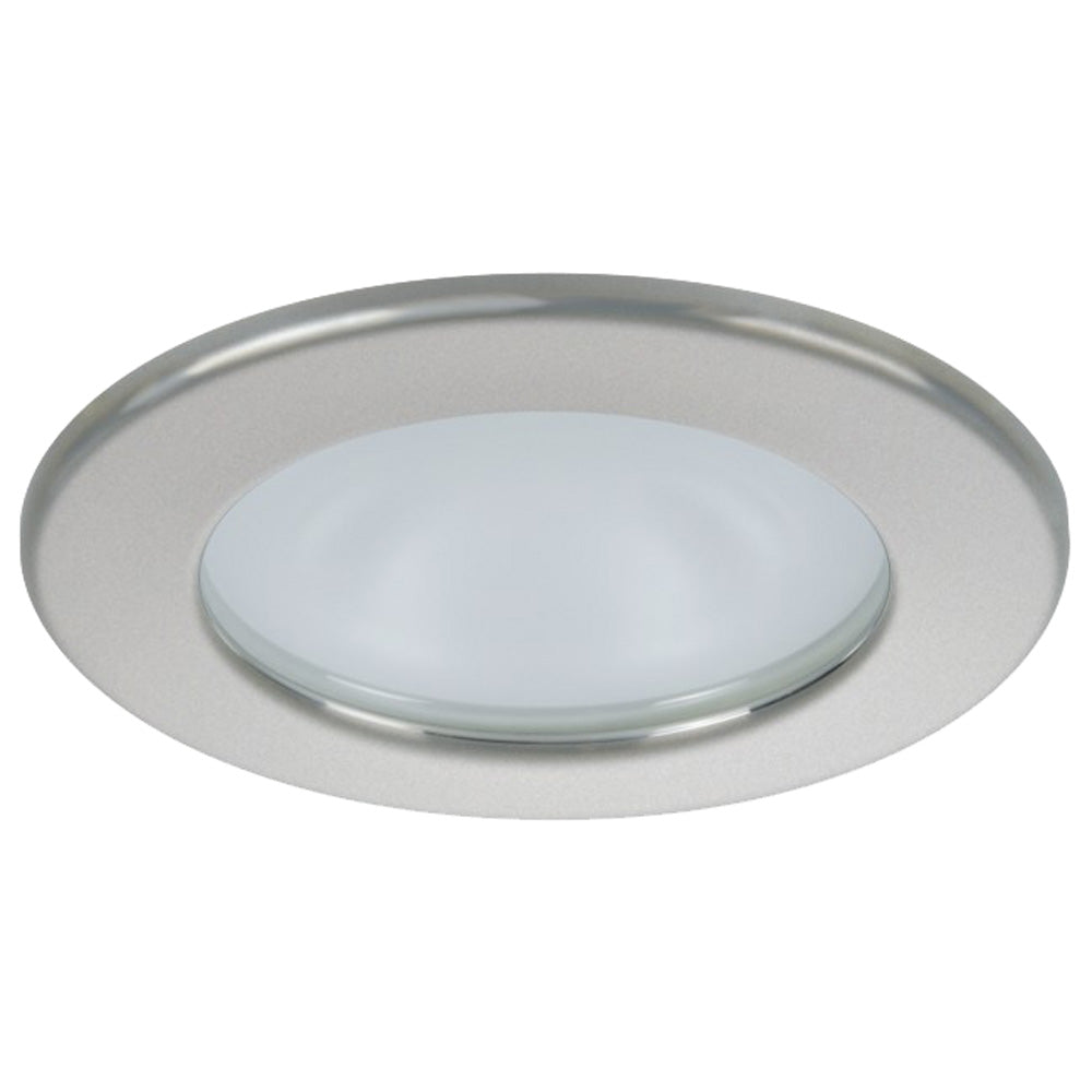 Quick Kai XP Downlight LED  4W IP66 Spring Mounted  Round Satin Bezel Round Warm White Light FAMP2492S02CA00