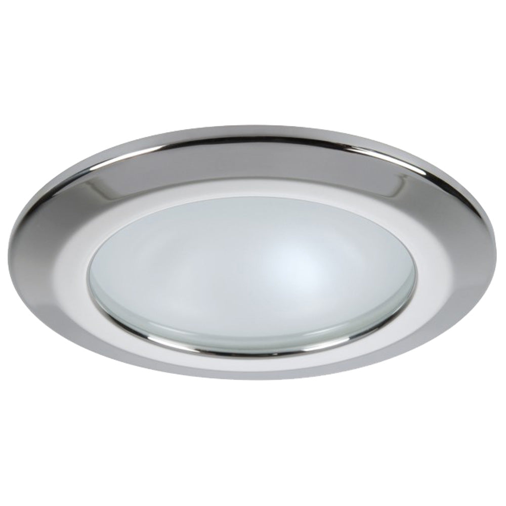 Quick Kor XP Downlight LED  4W IP66 Spring Mounted  Round Stainless Bezel Round Daylight Light FAMP3252X01CA00