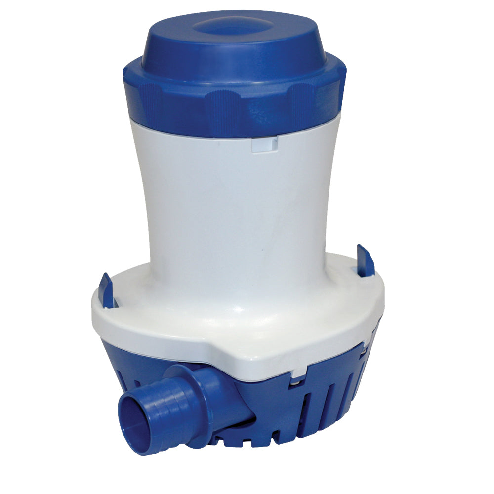 Shurflo by Pentair 1500 Bilge Pump  24VDC 1500GPH  118 Port Submersible 35810010