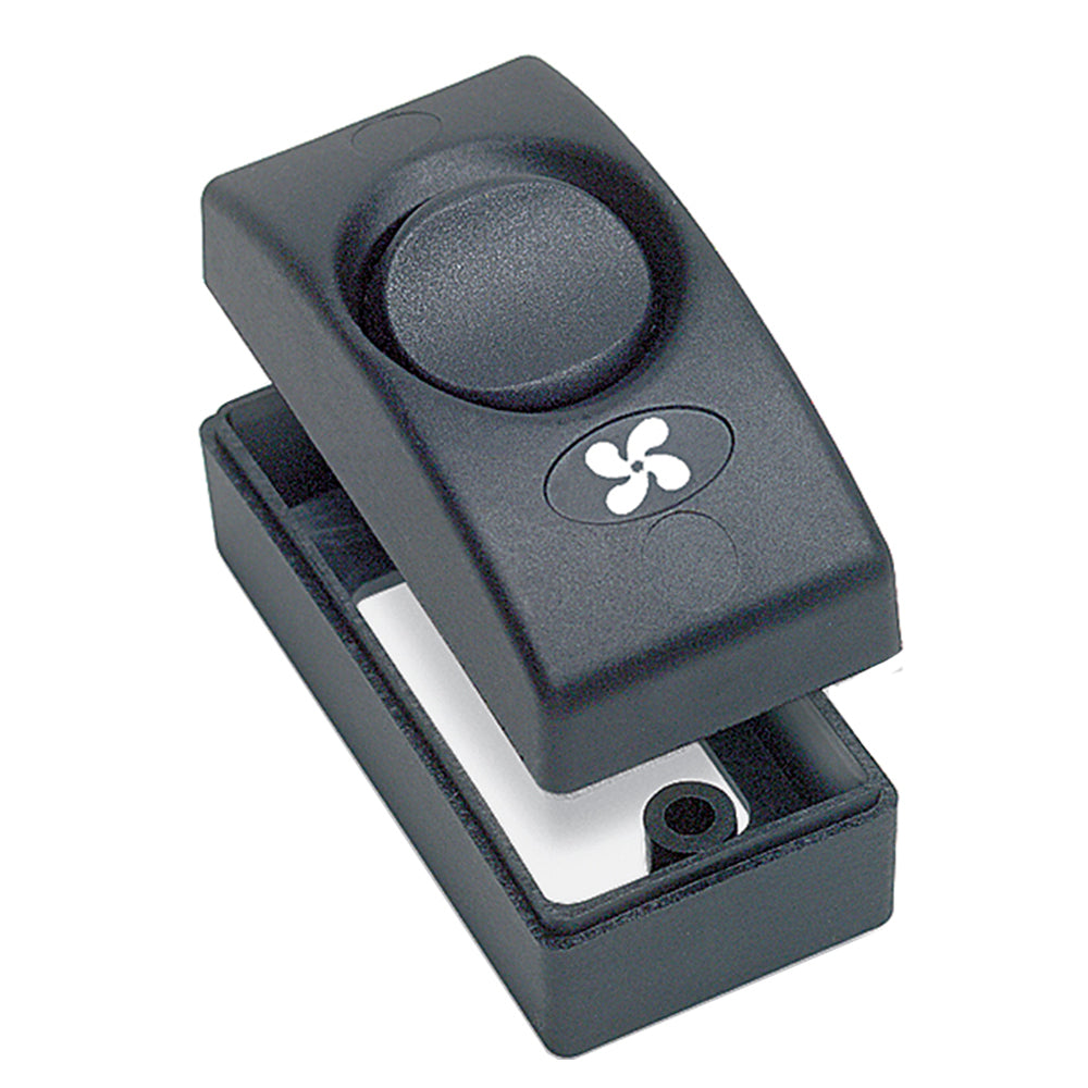 BEP Countour 1100 Series Single Interior Switch  OnOff  Black 1100BK