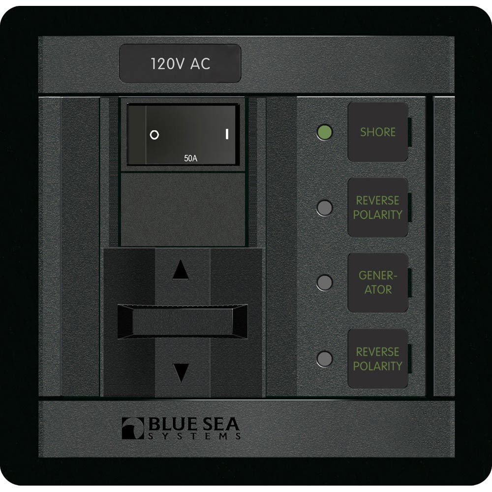 Blue Sea 1231 120V AC 2 Sources  50A 1231