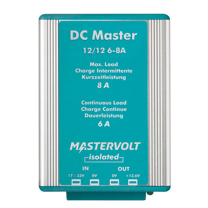 Mastervolt DC Master 12V to 12V Converter  6A wIsolator 81500700