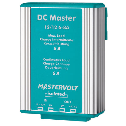 Mastervolt DC Master 12V to 12V Converter  6A wIsolator 81500700