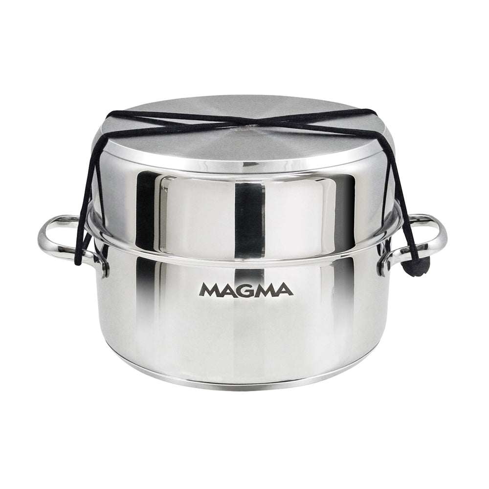 Magma 10 Piece Induction NonStick Cookware Set  Stainless Steel A103662IND