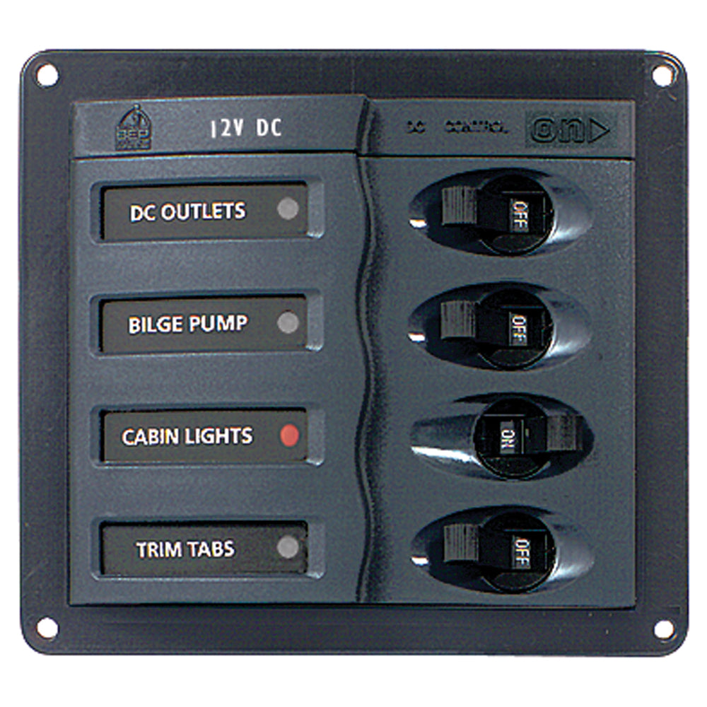 BEP Circuit Breaker Panel  4Way 900DC