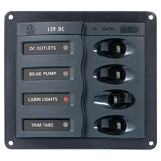 BEP Circuit Breaker Panel  4Way 900DC