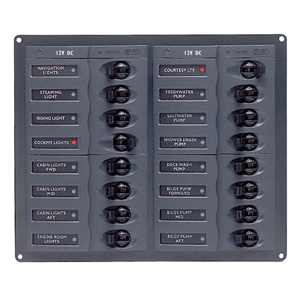 BEP DC Panel  16Way  No Meter 904NM