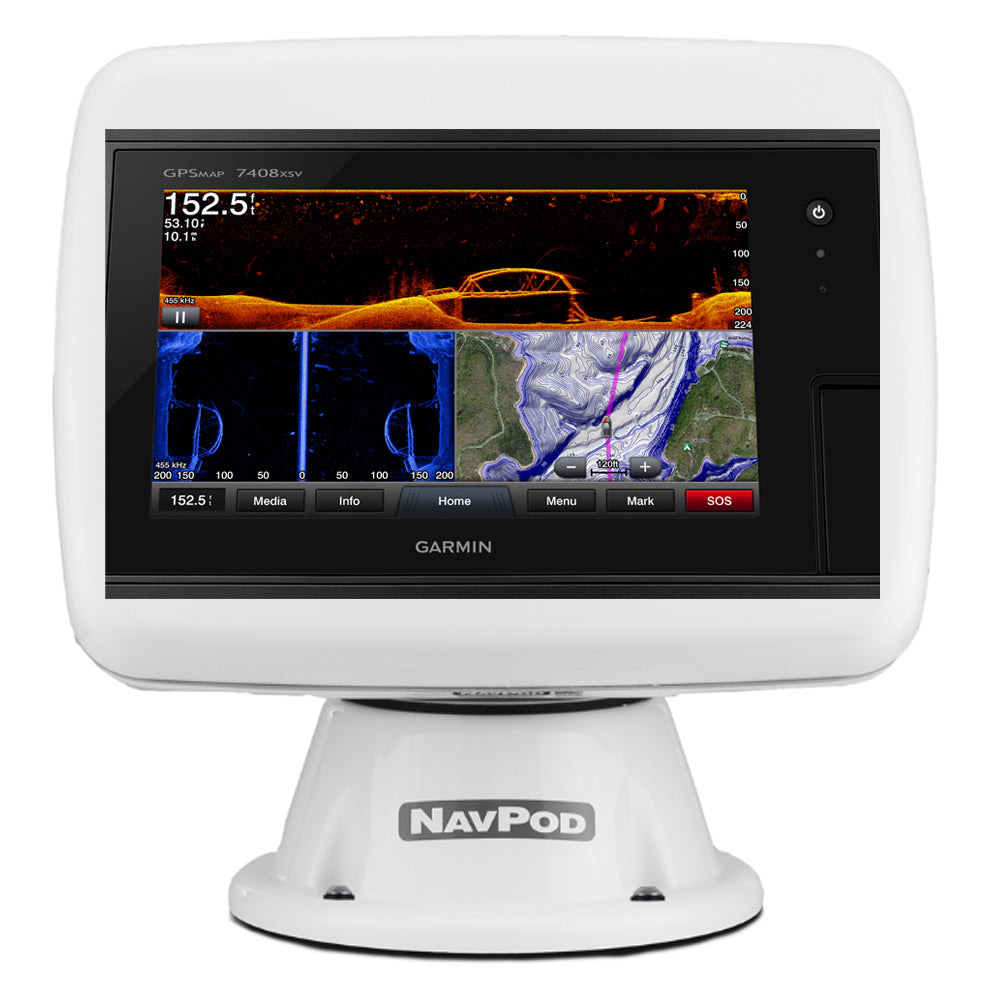 NavPod PP480020 PowerPod PreCut fGarmin 7408  7408xsv  7608  7608xsv PP480020