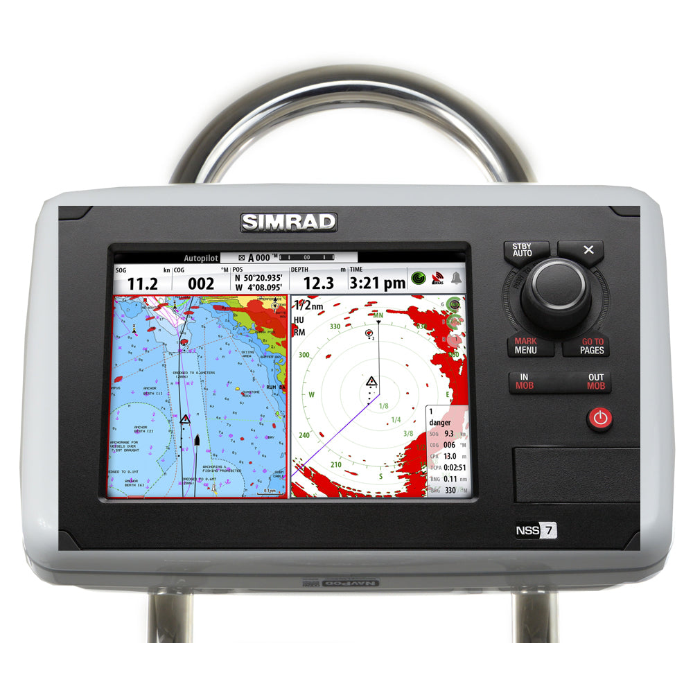 NavPod GP1807 SailPod PreCut fSimrad NSS7BG Zeus T7 f95 Wide Guard GP1807