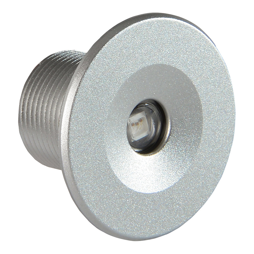 Lumitec Echo Courtesy Light  Brushed Housing  Blue Light 112204