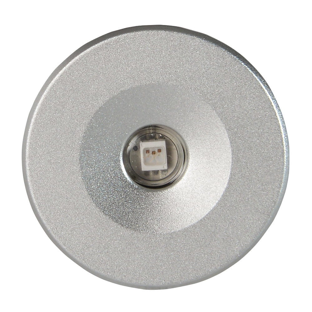 Lumitec Echo Courtesy Light  Brushed Housing  Blue Light 112204