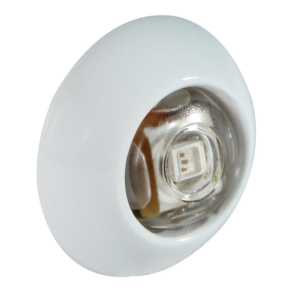 Lumitec Exuma Courtesy Light  White Housing  Warm White Light 101226