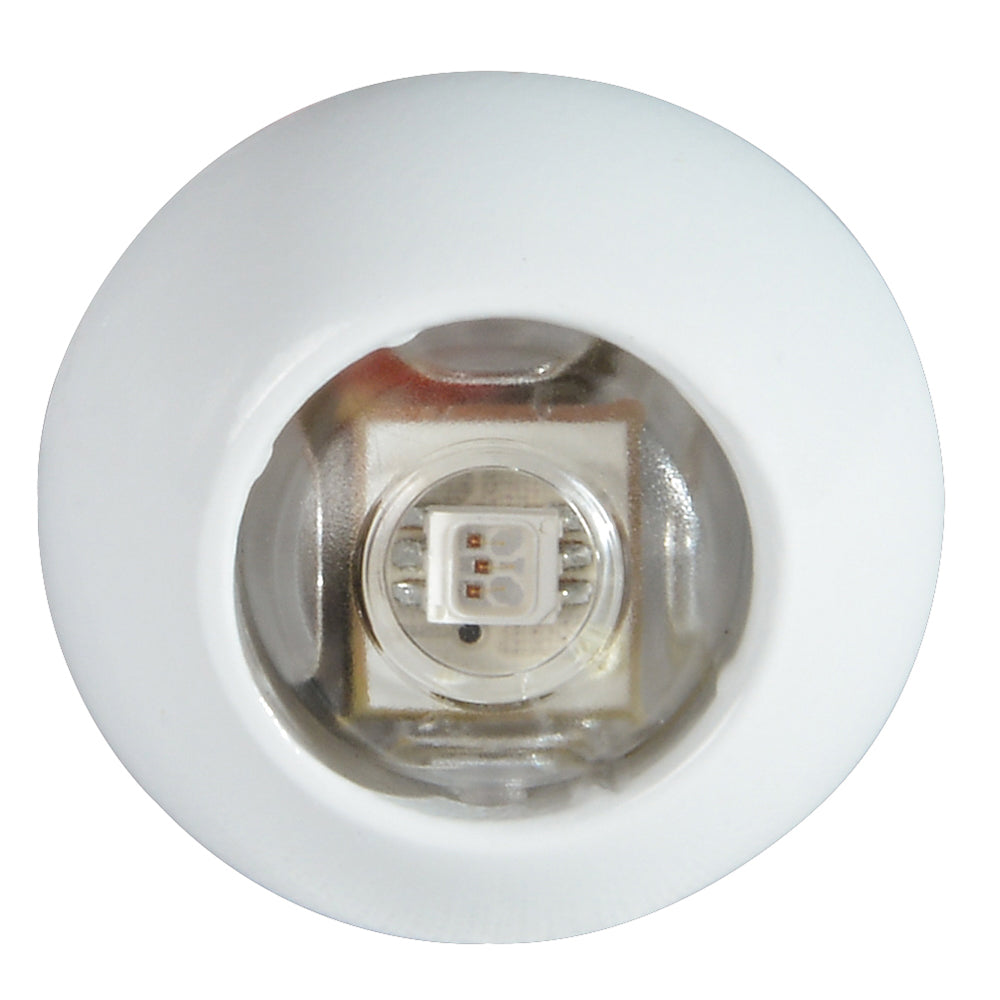 Lumitec Exuma Courtesy Light  White Housing  Warm White Light 101226