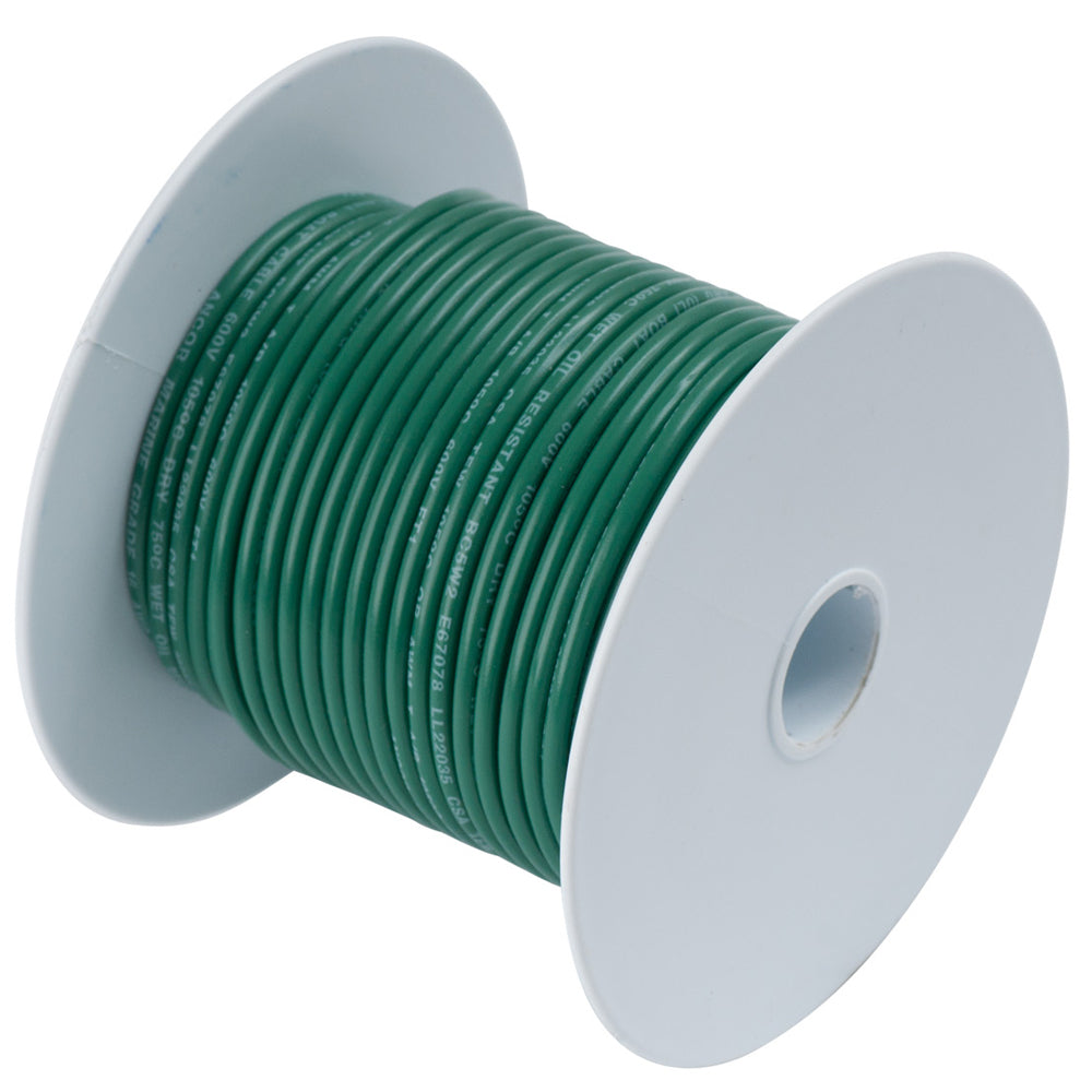 Ancor Green 18 AWG Tinned Copper Wire  250 100325