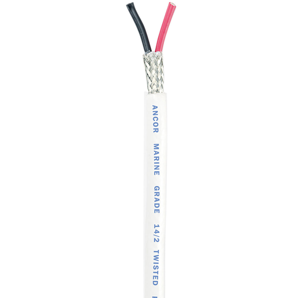 Ancor Twisted Pair wShield  142 AWG  Round  RedBlack  250 141425