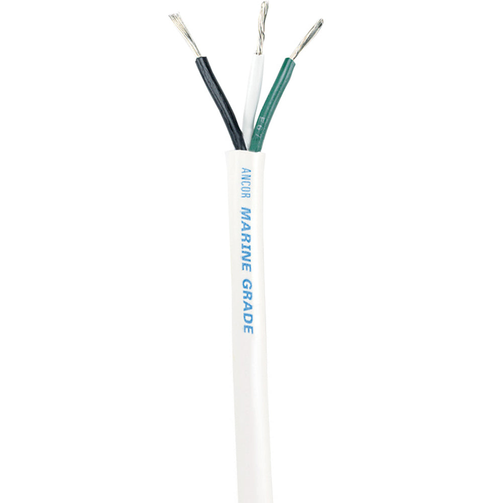 Ancor White Triplex Cable  163 AWG  Round  250 133725