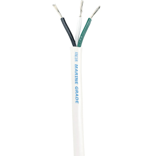 Ancor White Triplex Cable  163 AWG  Round  250 133725