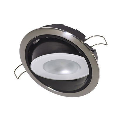 Lumitec Mirage Positionable Down Light  Warm White Dimming  Hi CRI  Polished Bezel 115119