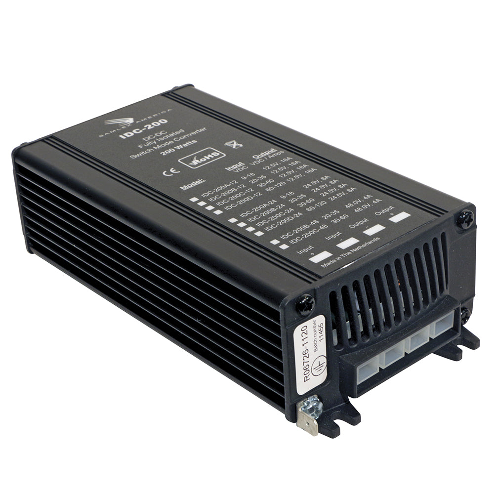 Samlex 200W Fully Isolated DCDC Converter  8A  918V Input  24V Output IDC200A24